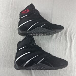 Otomix BLACK MX8000 Bodybuilding Weightlifting MMA Shoes Men 7 Women 8.5